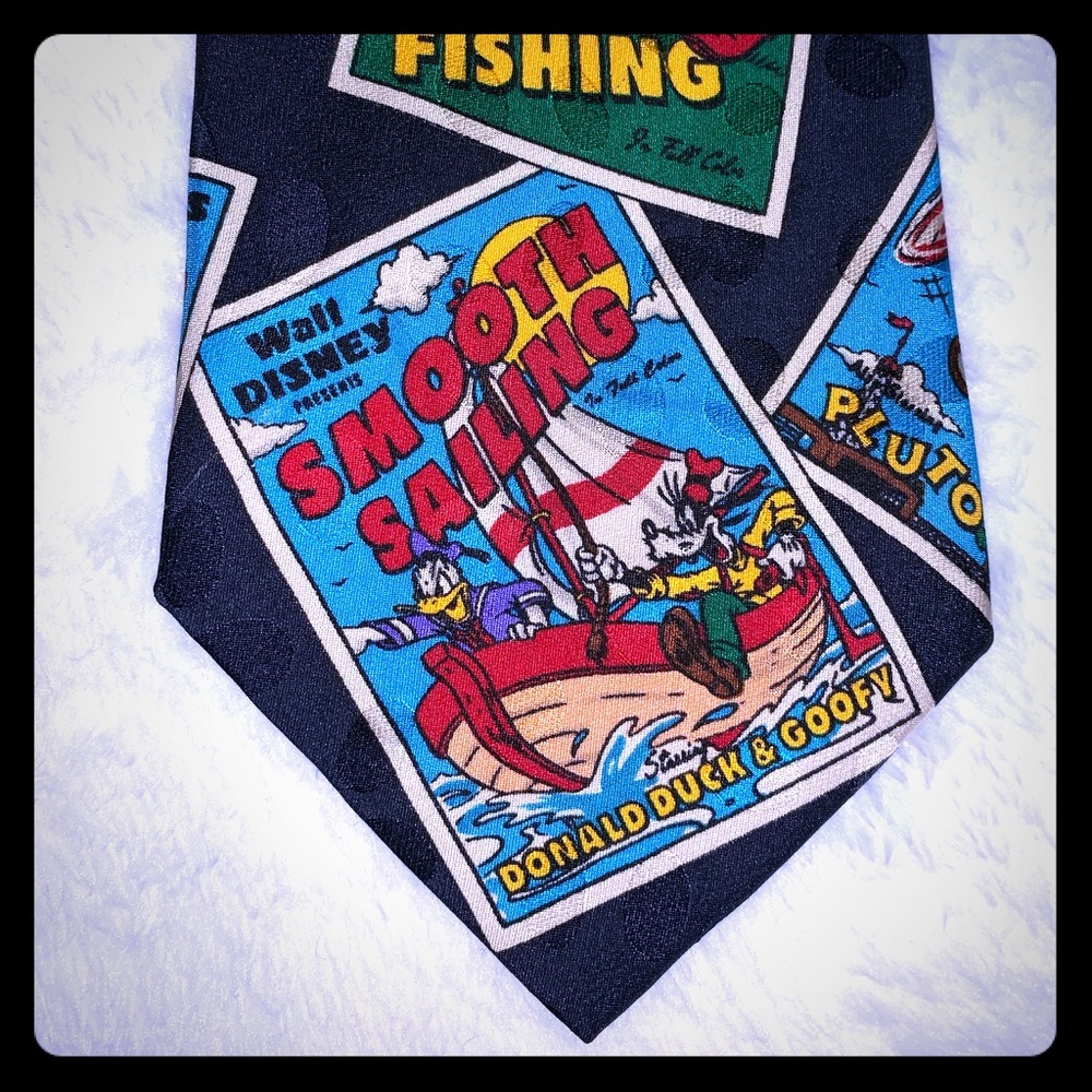 Sporty Disney tie